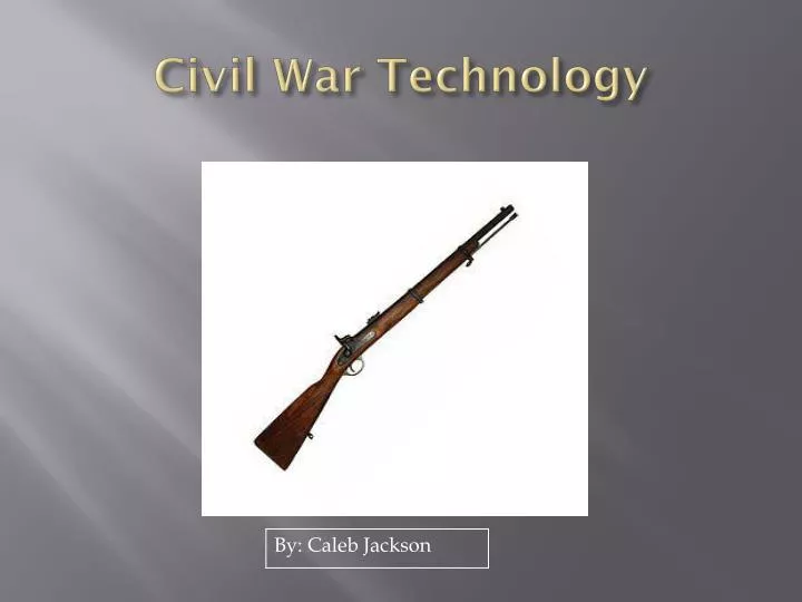 civil war technology