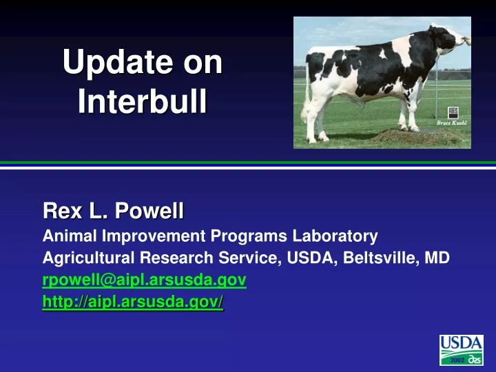 update on interbull