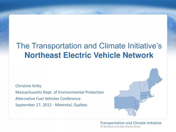 PPT The Transportation and Climate Initiative’s Northeast Electric