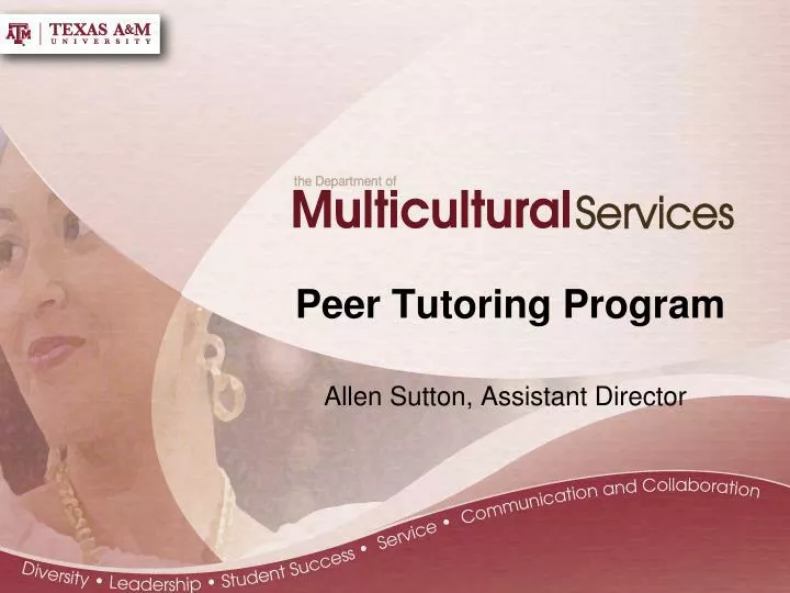 peer tutoring program