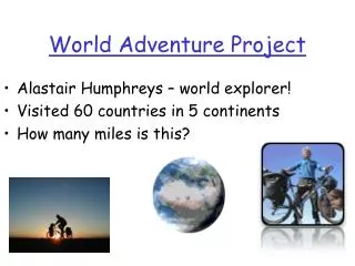 World Adventure Project