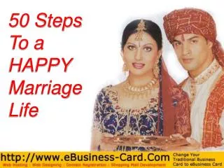 50 Steps To a HAPPY Marriage Life