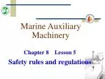 Marine Auxiliary Machinery - slide 1