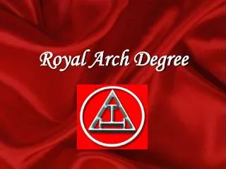 Royal Arch Degree