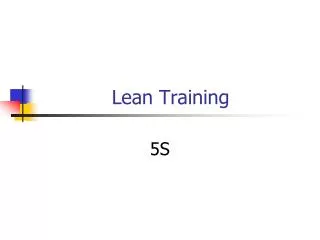 Lean Training
