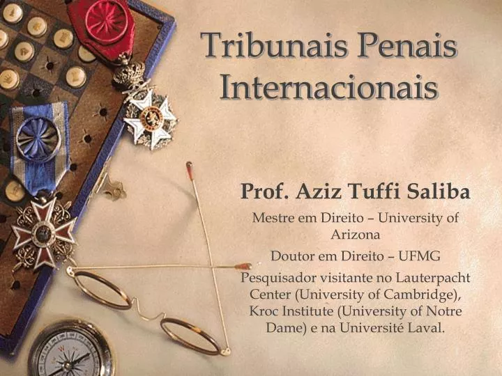tribunais penais internacionais