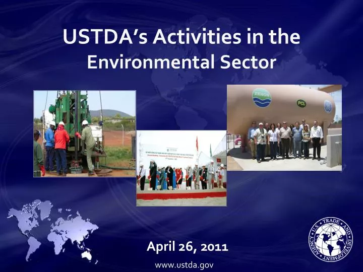 ustda s activities in the environmental sector