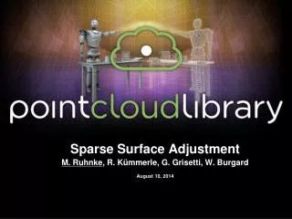 Sparse Surface Adjustment