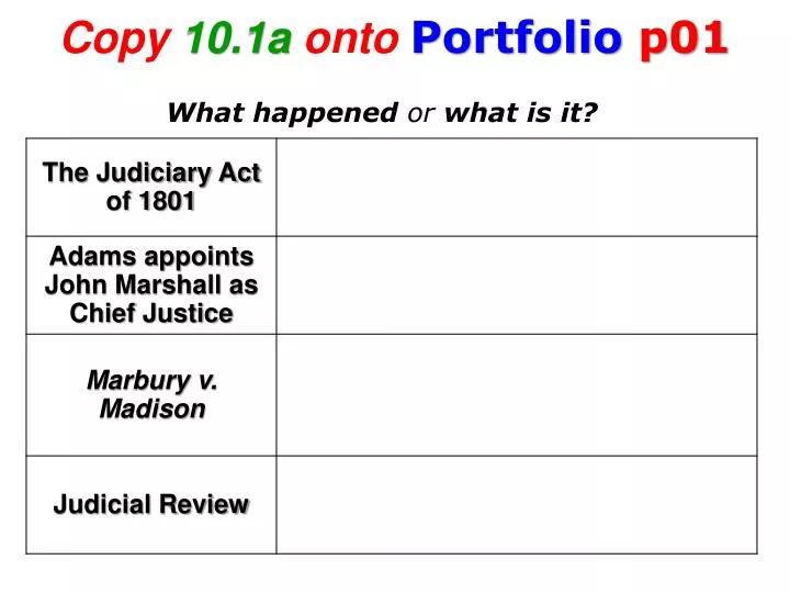 copy 10 1a onto portfolio p01