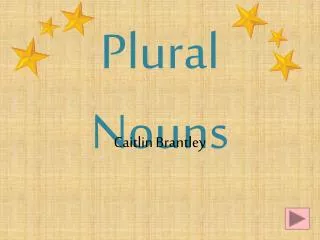 Plural Nouns