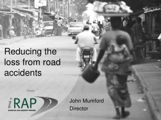 Reducing the loss from road accidents