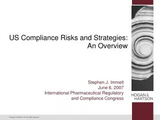 US Compliance Risks and Strategies: An Overview