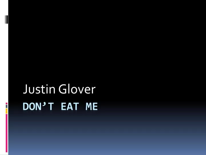 justin glover