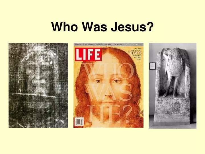 who was jesus