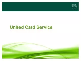 United Card Service