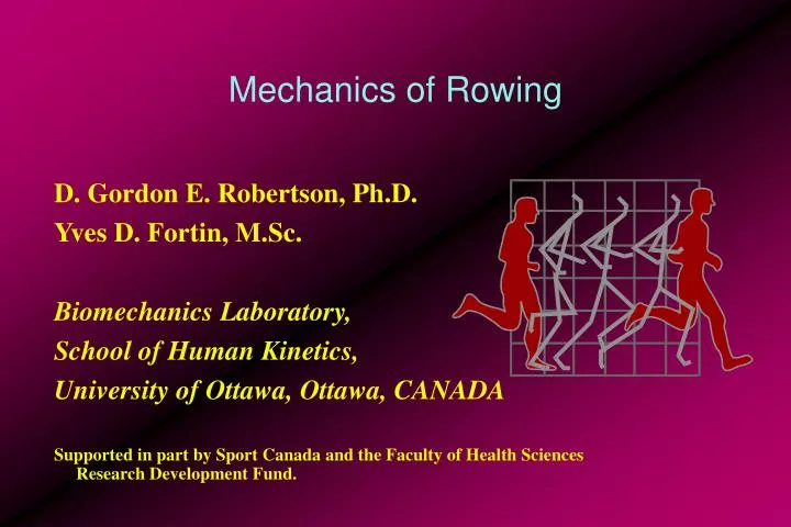 mechanics of rowing