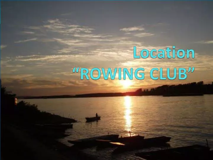 location rowing club
