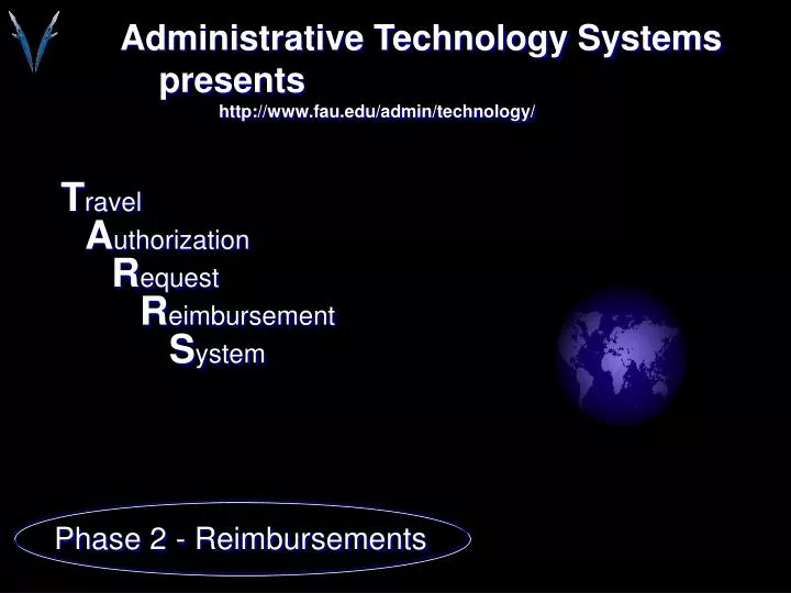 administrative technology systems presents http www fau edu admin technology