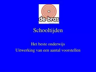 schooltijden