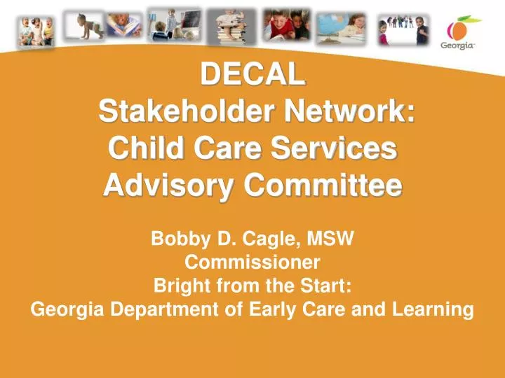 decal stakeholder network child care services advisory committee
