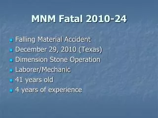 MNM Fatal 2010-24