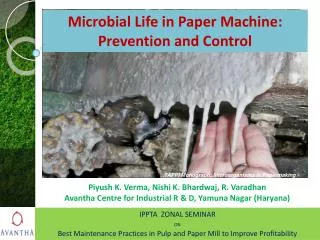 Microbial Life in Paper Machine: Prevention and Control