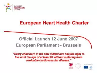 European Heart Health Charter