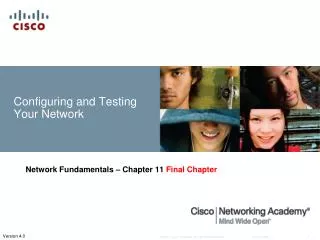 Configuring and Testing Your Network