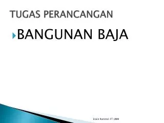 tugas perancangan