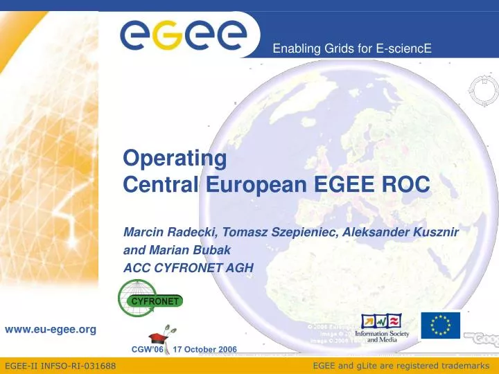 operating central european egee roc