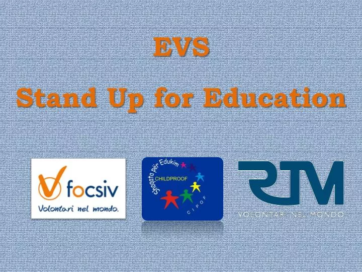 evs stand up for education