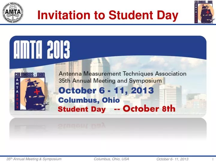 invitation to student day