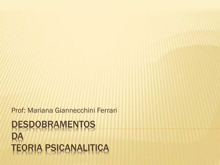 prof mariana giannecchini ferrari