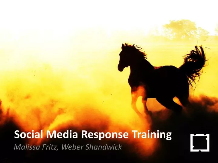 social media response training