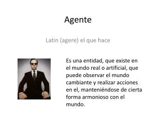 agente