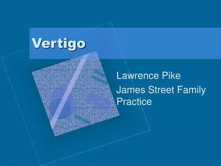 vertigo