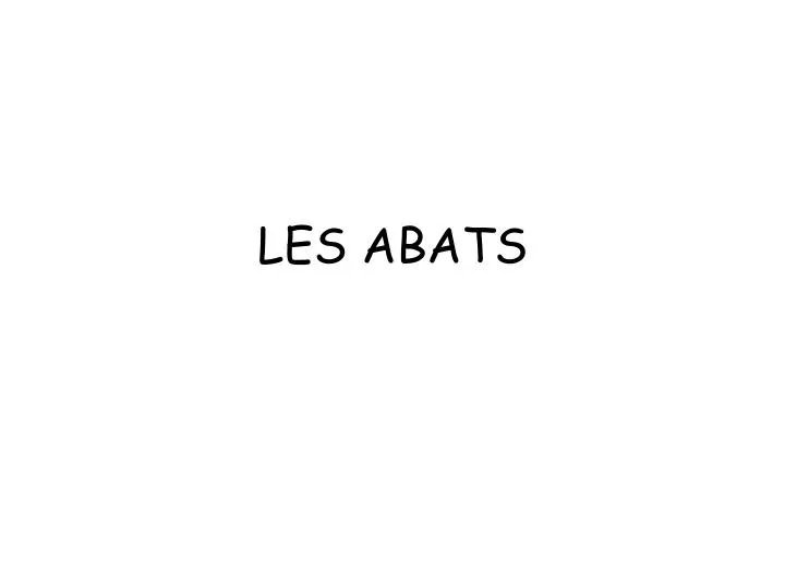 les abats