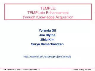 TEMPLE: TEMPLate Enhancement through Knowledge Acquisition