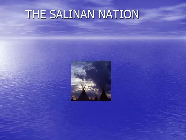 the salinan nation