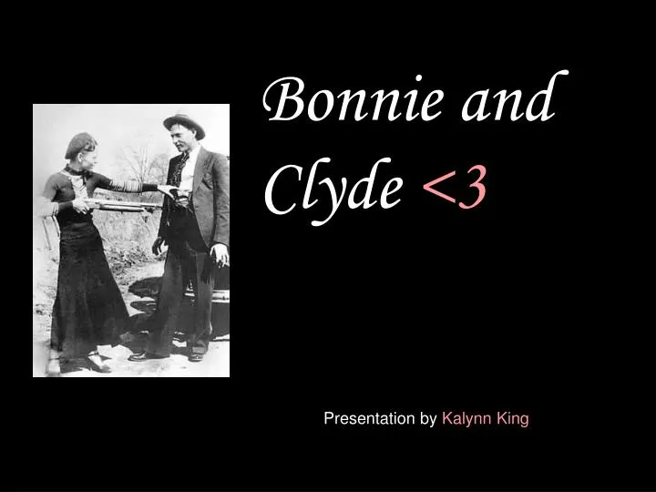 bonnie and clyde 3