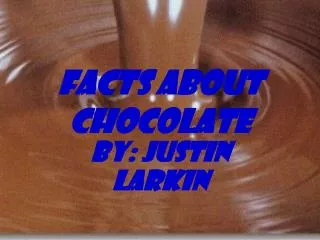 Facts About Chocolate