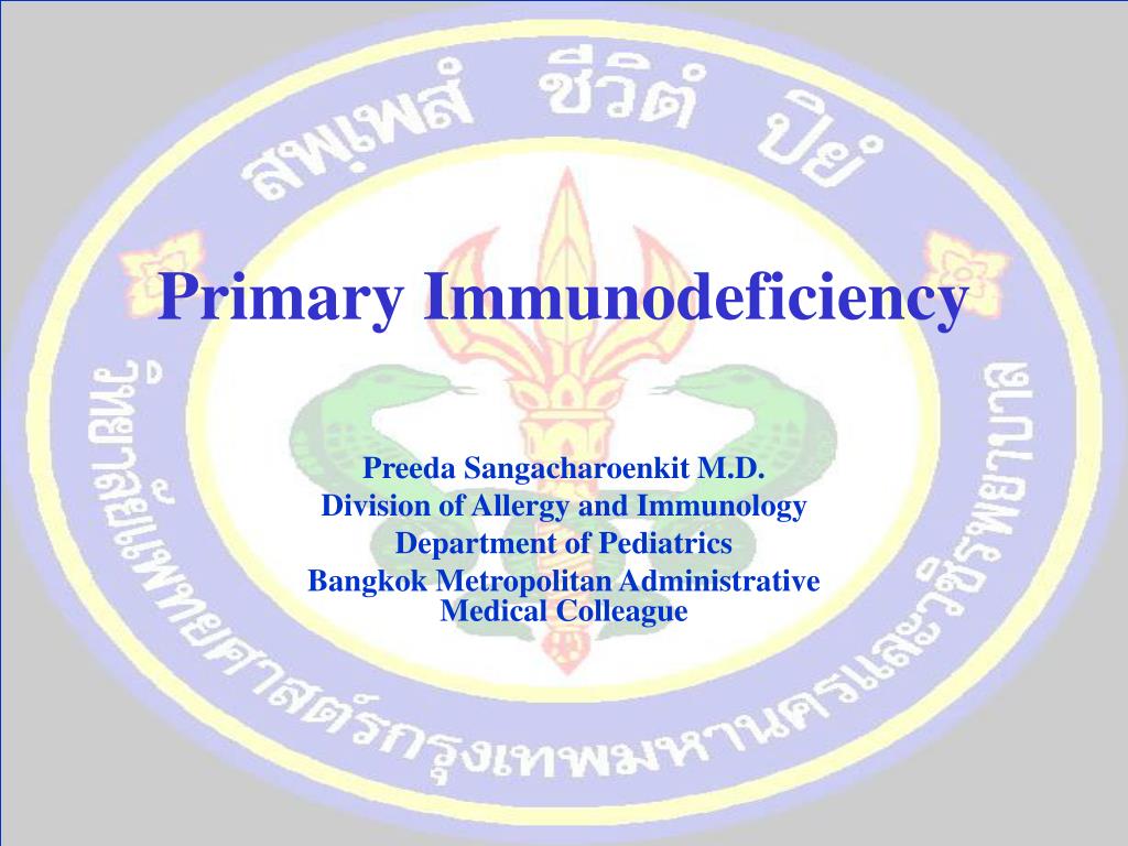 PPT - Primary Immunodeficiency PowerPoint Presentation, free download ...