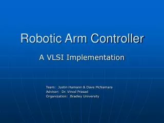 Robotic Arm Controller