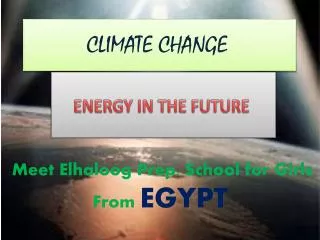 climate change