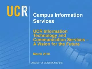 Campus Information Services