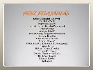 p nz felaj nl s