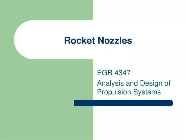 rocket nozzles