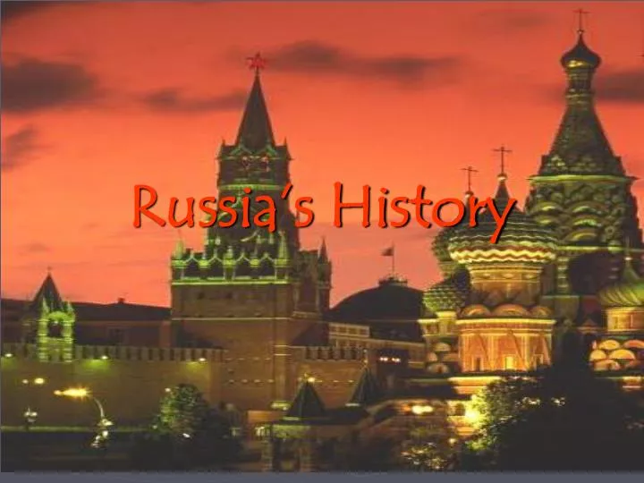 russia s history