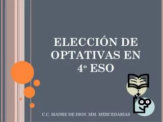 elecci n de optativas en 4 eso