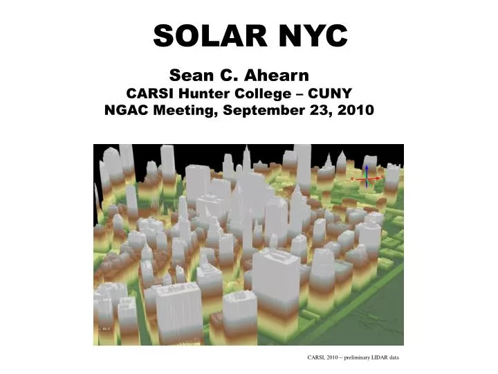 solar nyc